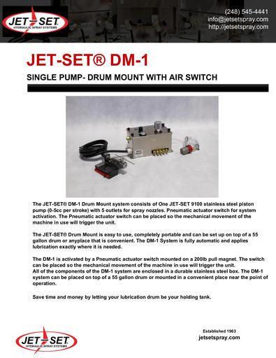 DM-1 Drum Mount Lubrication System