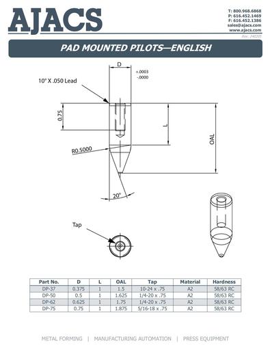 Pad Mounted Pilots - English