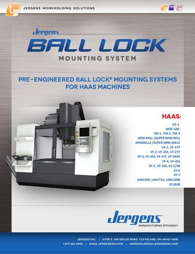 Ball Lock® Mounting Systems for HAAS Machines