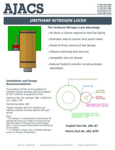 Urethane Nitrogen Locks