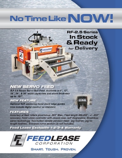 Small Servo Feeds Brochure