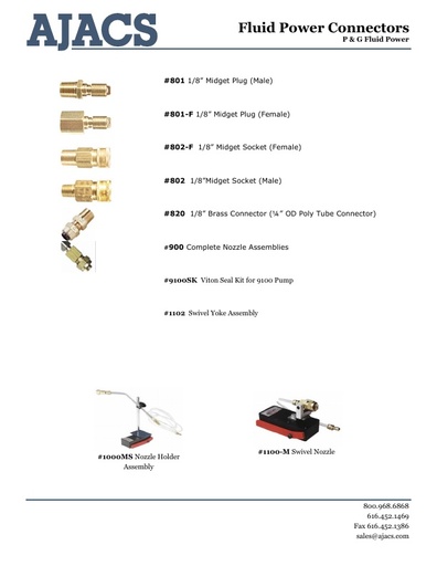 Fluid Power Connectors