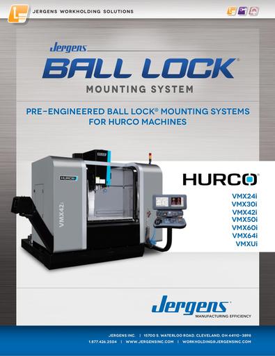 Ball Lock® Mounting Systems for Hurco Machines