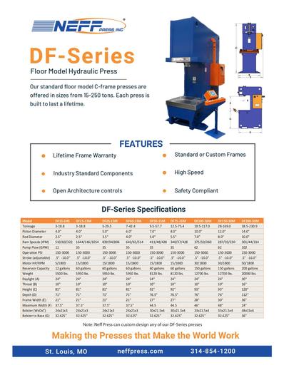 Floor Model Hydraulic Presses