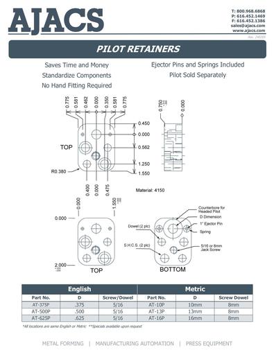 Pilot Retainers