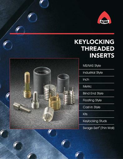 Keylocking Threaded Inserts