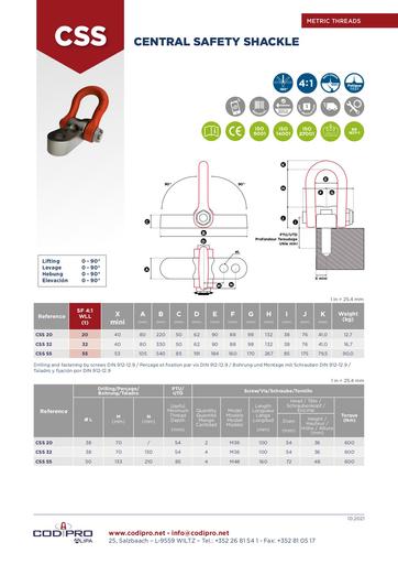 Central Safety Shackle